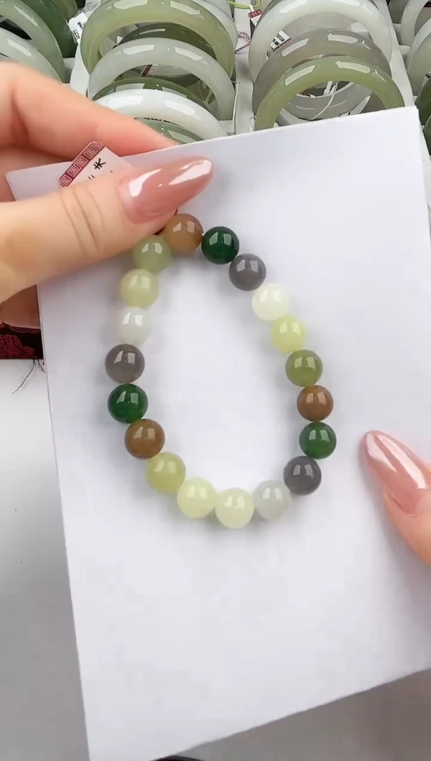未镶嵌手链和田玉1拍一发一多样性