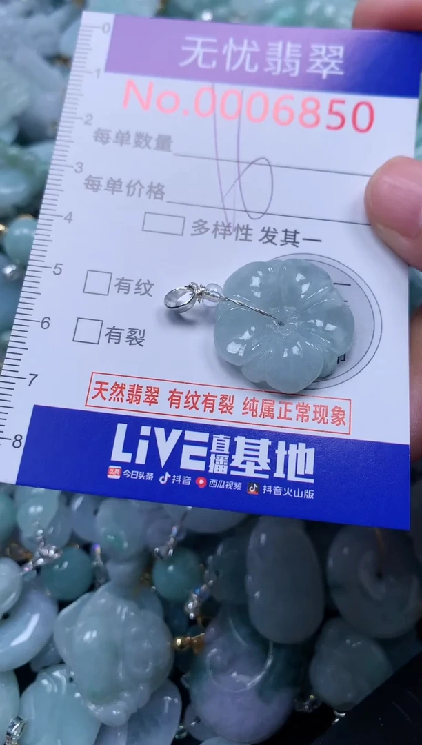 颈饰未镶嵌翡翠6850