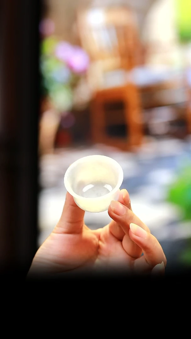 未镶嵌把件翡翠杯子