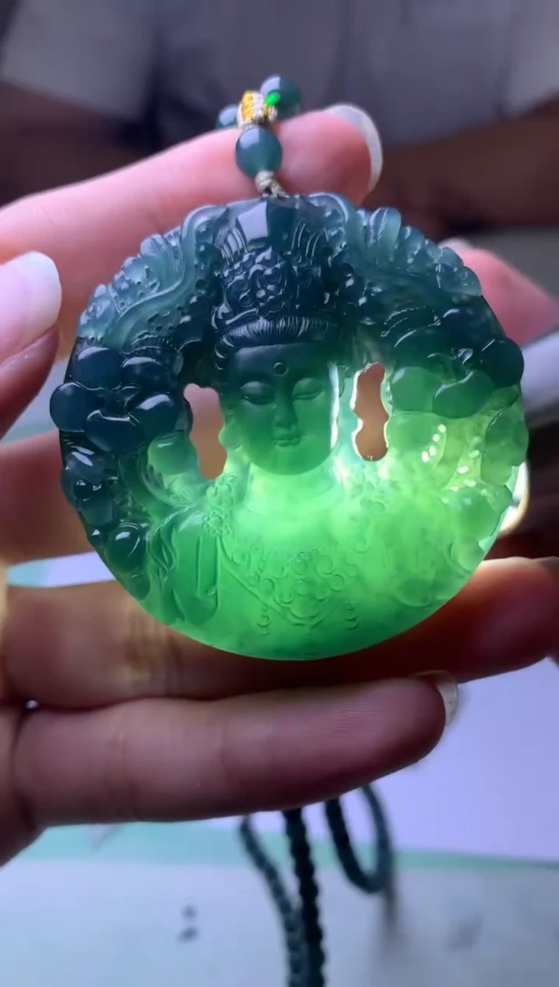 未镶嵌定制翡翠双**～毛货-不退不换