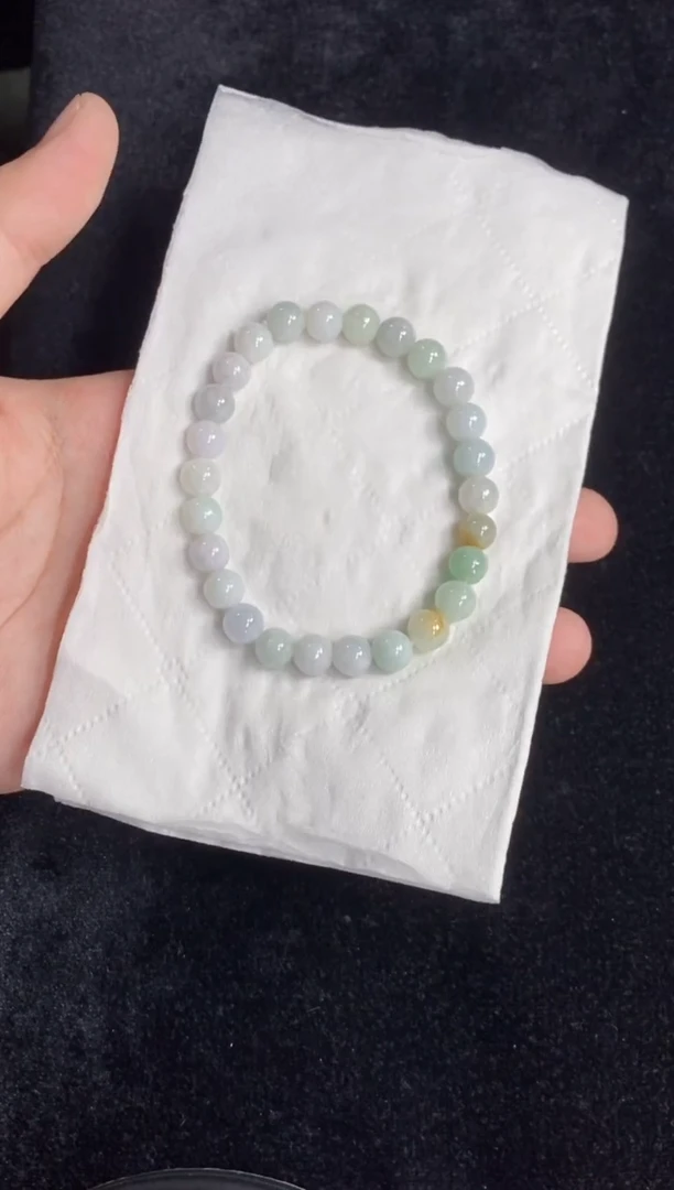 未镶嵌手串翡翠102号链接天然缅甸A货翡翠一物一证