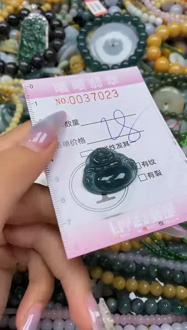 颈饰未镶嵌翡翠闪购0037023