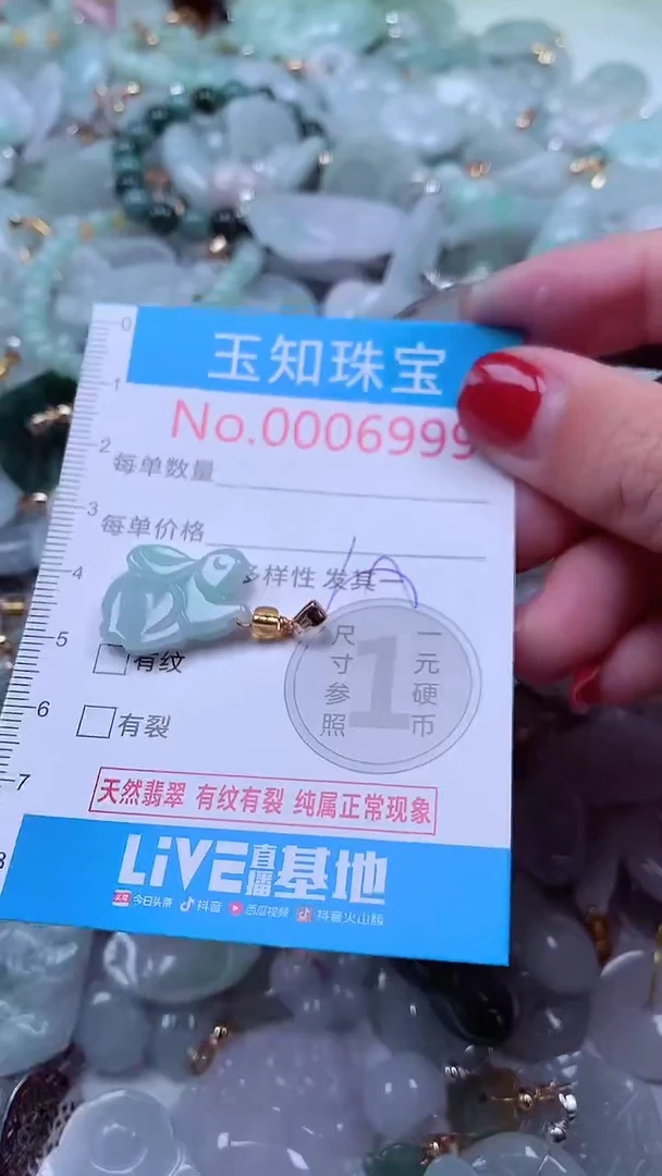 吊坠(不含链)未镶嵌翡翠6999