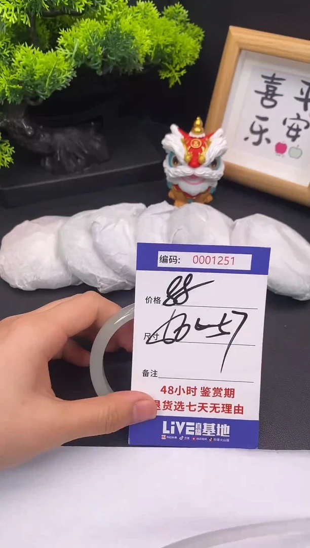 未镶嵌手镯翡翠0003251