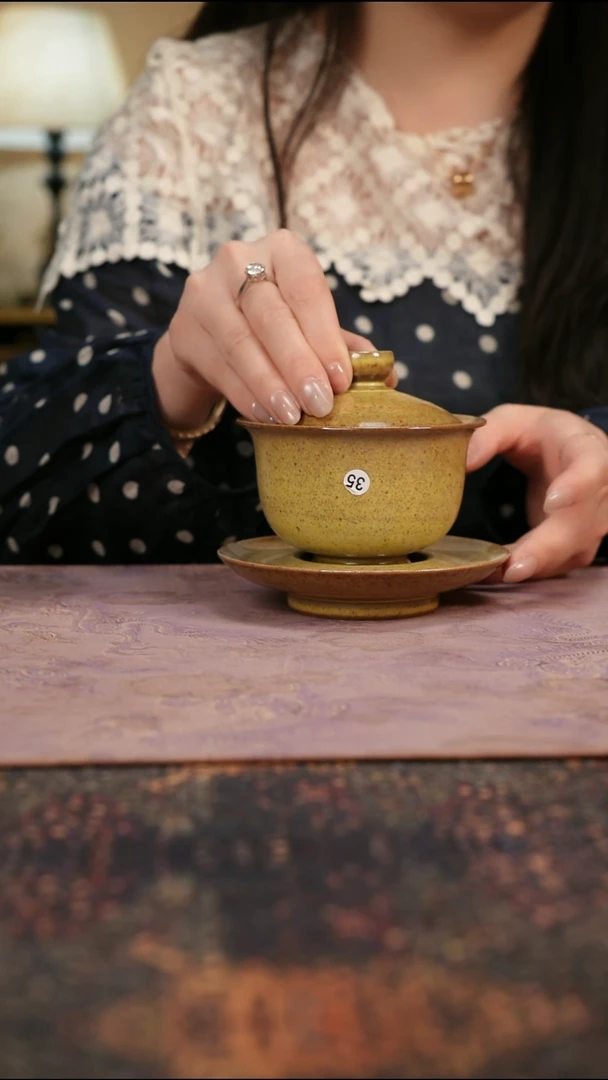 杯景德镇陶瓷杯碗柴烧多人