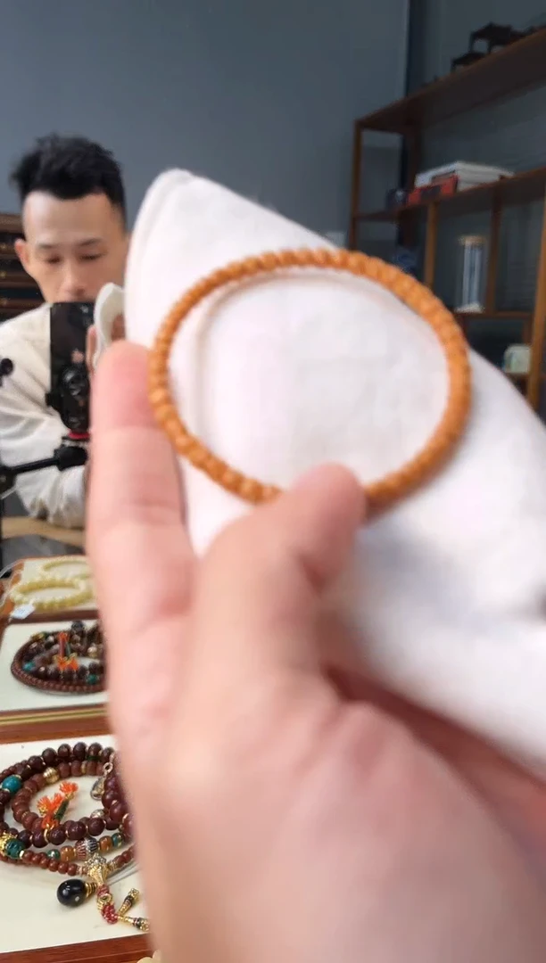 橄榄核吊坠核尖手串