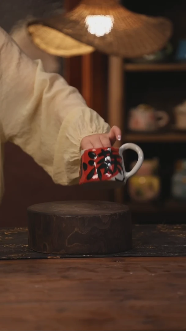 陶瓷景德镇高温釉下手绘陶瓷170