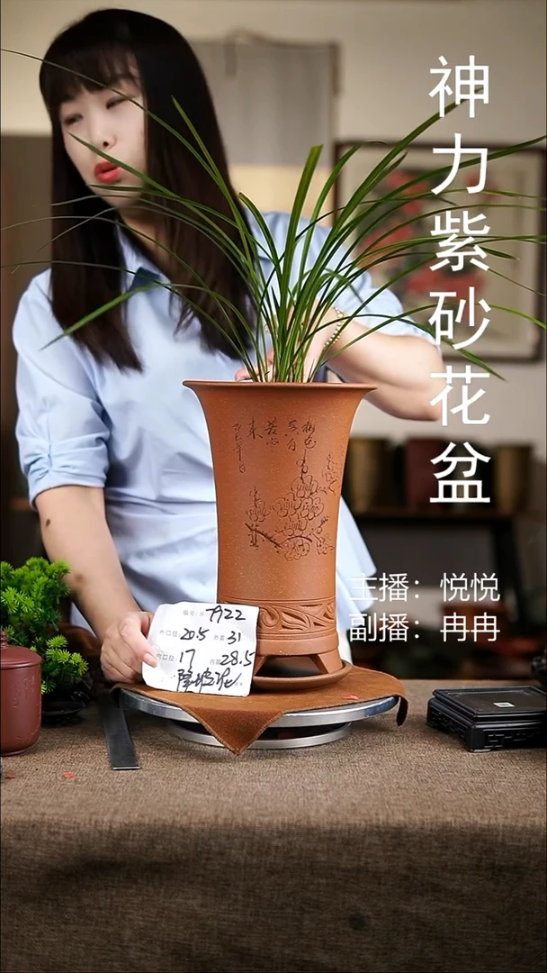 紫砂花盆紫砂花盆7922+z