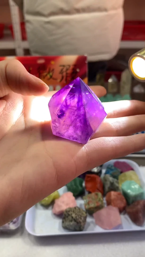 未镶嵌珠宝半成品水晶天然水晶默认微瑕15