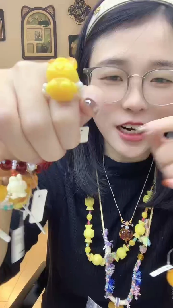 无铜合金大喜喜时尚穿搭饰品