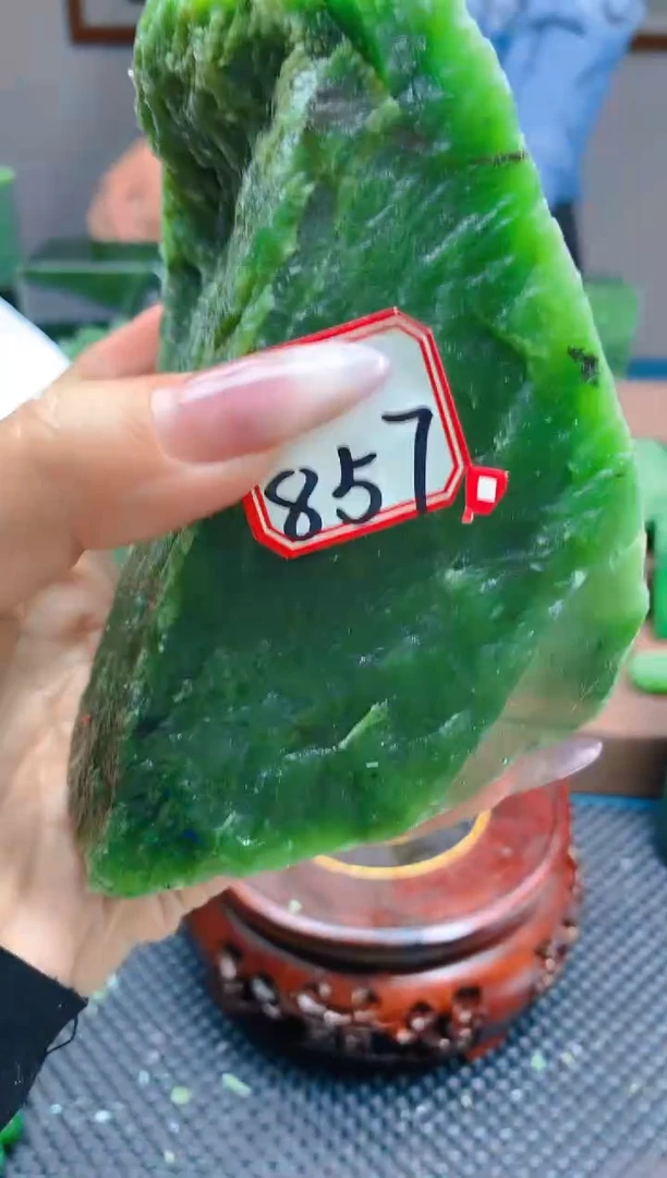 【闪购商品】和田玉（碧玉）珠宝半成品未镶嵌1