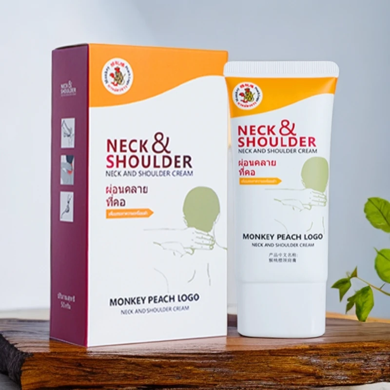 颈肩膏呵护肩膀颈椎缓解脖子温和清新便携按摩膏泰国进口(自)