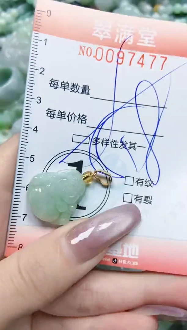 【闪购商品】翡翠颈饰未镶嵌闪购0097477多样性发其一