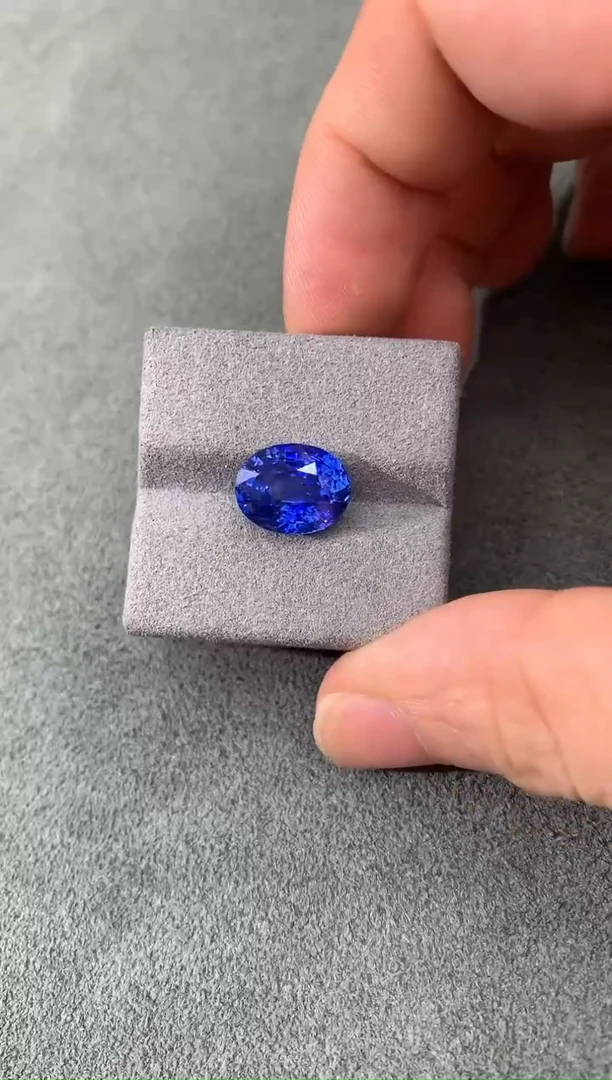 裸石蓝宝石矢车菊 6CT