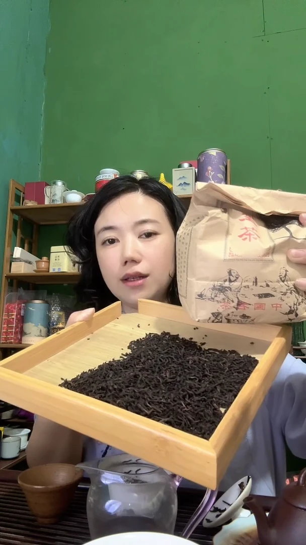 彩选单品2020特级六堡茶一斤装