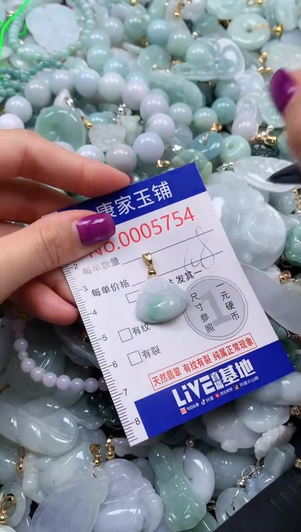 颈饰未镶嵌翡翠5754