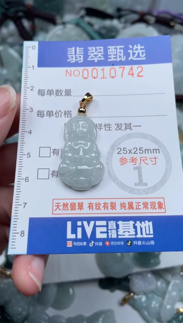 颈饰未镶嵌翡翠10742