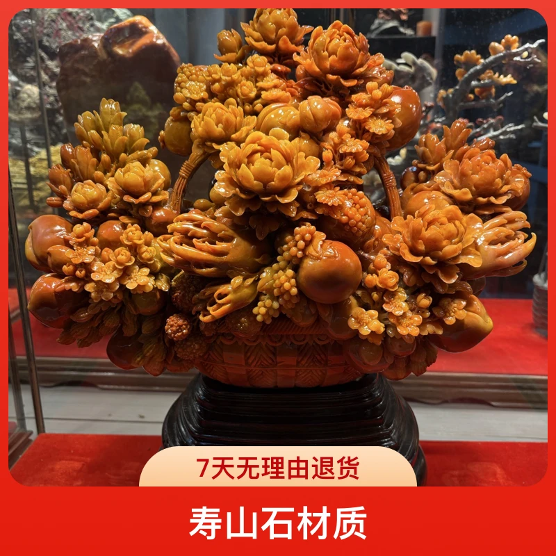 寿山石山水田黄印章印摆件貔貅手把件石雕工艺品入门玄关奇石金蟾