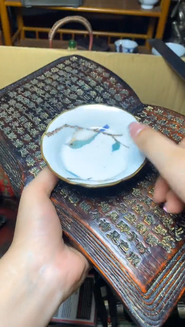 紫砂盖碗瓷器默认微瑕瓷器