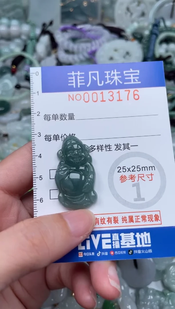 颈饰未镶嵌翡翠13176