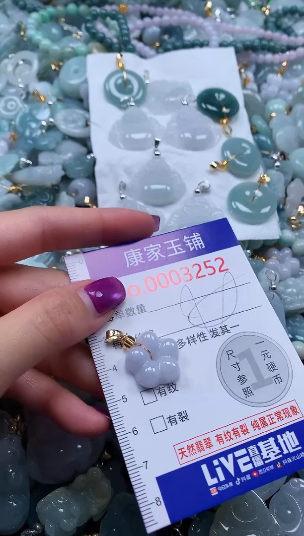 颈饰未镶嵌翡翠3252
