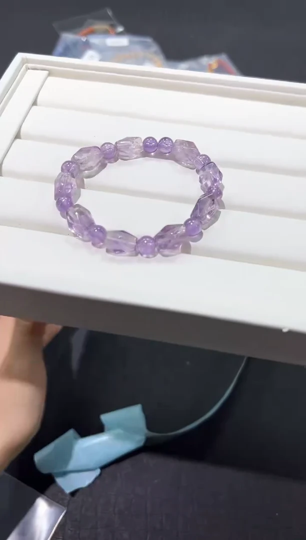 水晶手链未镶嵌83p多样性发其一【1条】默认微瑕