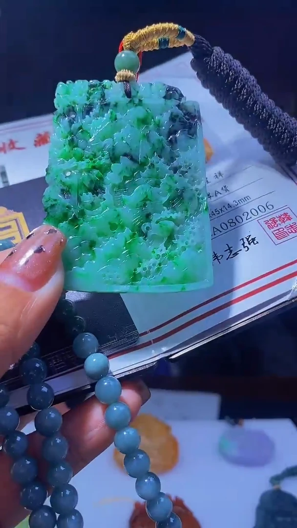 未镶嵌定制翡翠DD翡翠毛货HZ-28