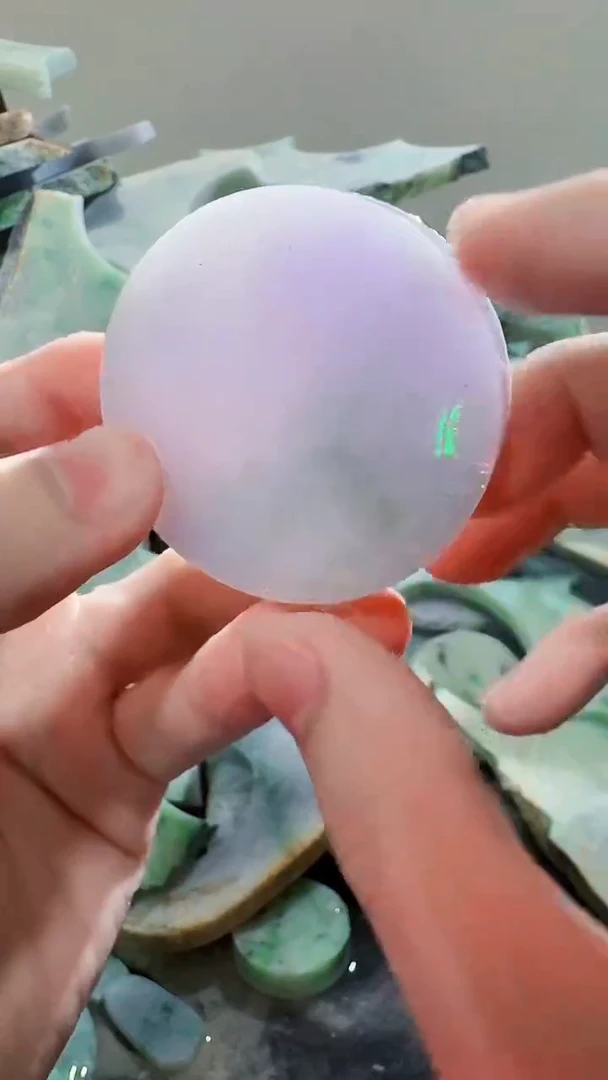 裸石翡翠缅甸翡翠A货文3932
