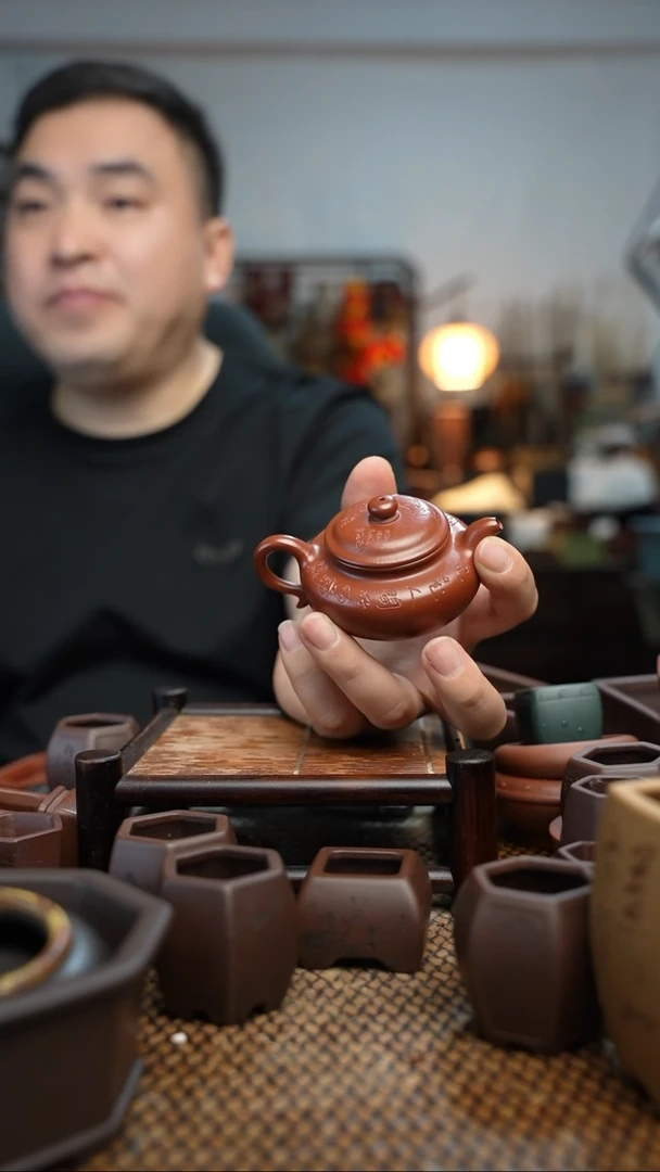 紫砂花盆1*3長木軒精品紫砂
