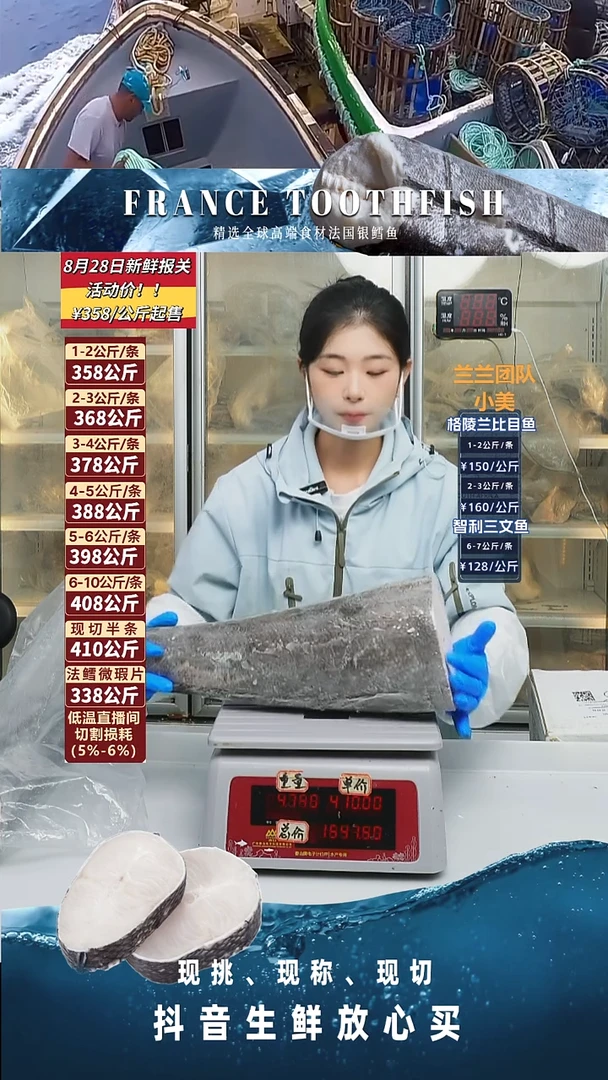 法国银鳕鱼大下半4.9kg