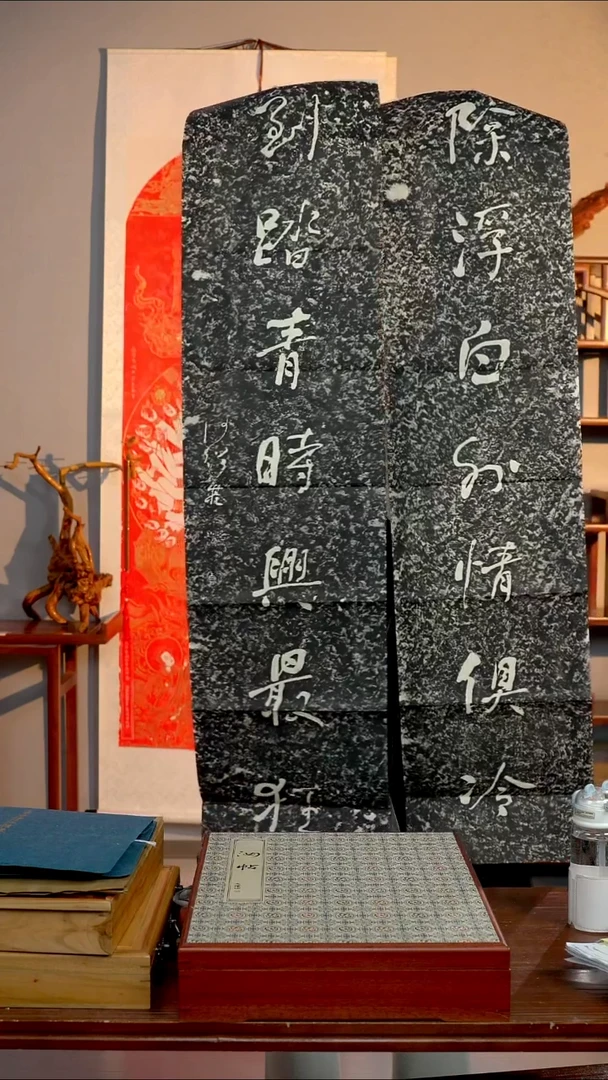 拓片用纸印石非遗传承拓片