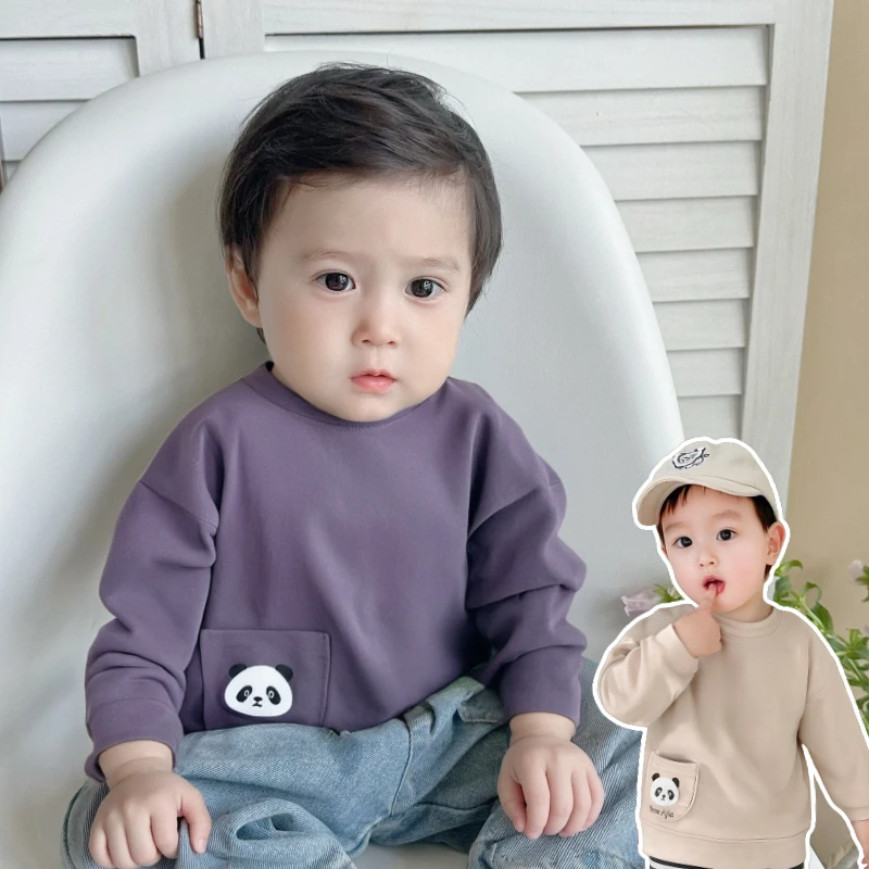 男女宝宝卫衣套头春秋装婴儿衣服婴幼儿上衣长袖小童休闲洋气棉