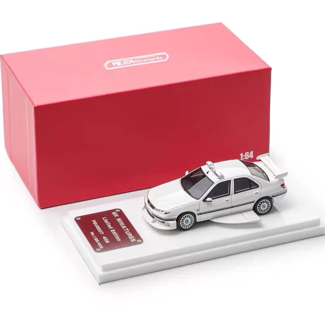 MK Miniatures 1:64 的士速递 Peugeot Taxi 标志407  树脂模型