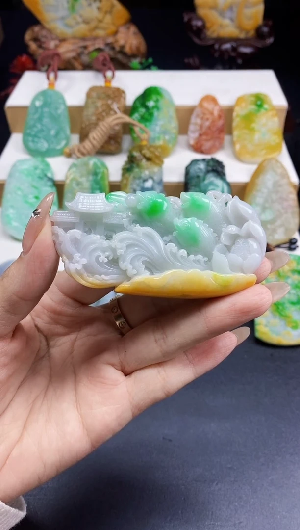 【闪购商品】定制翡翠未镶嵌翡翠A货