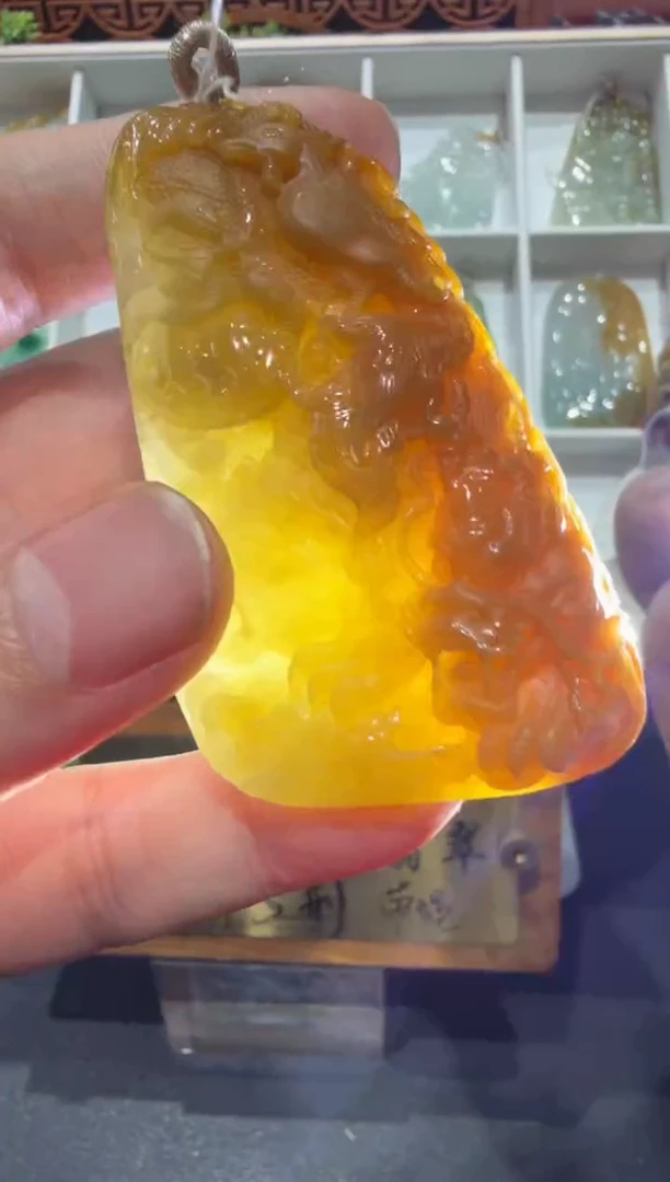 未镶嵌挂件翡翠A货翡翠多样性孤品