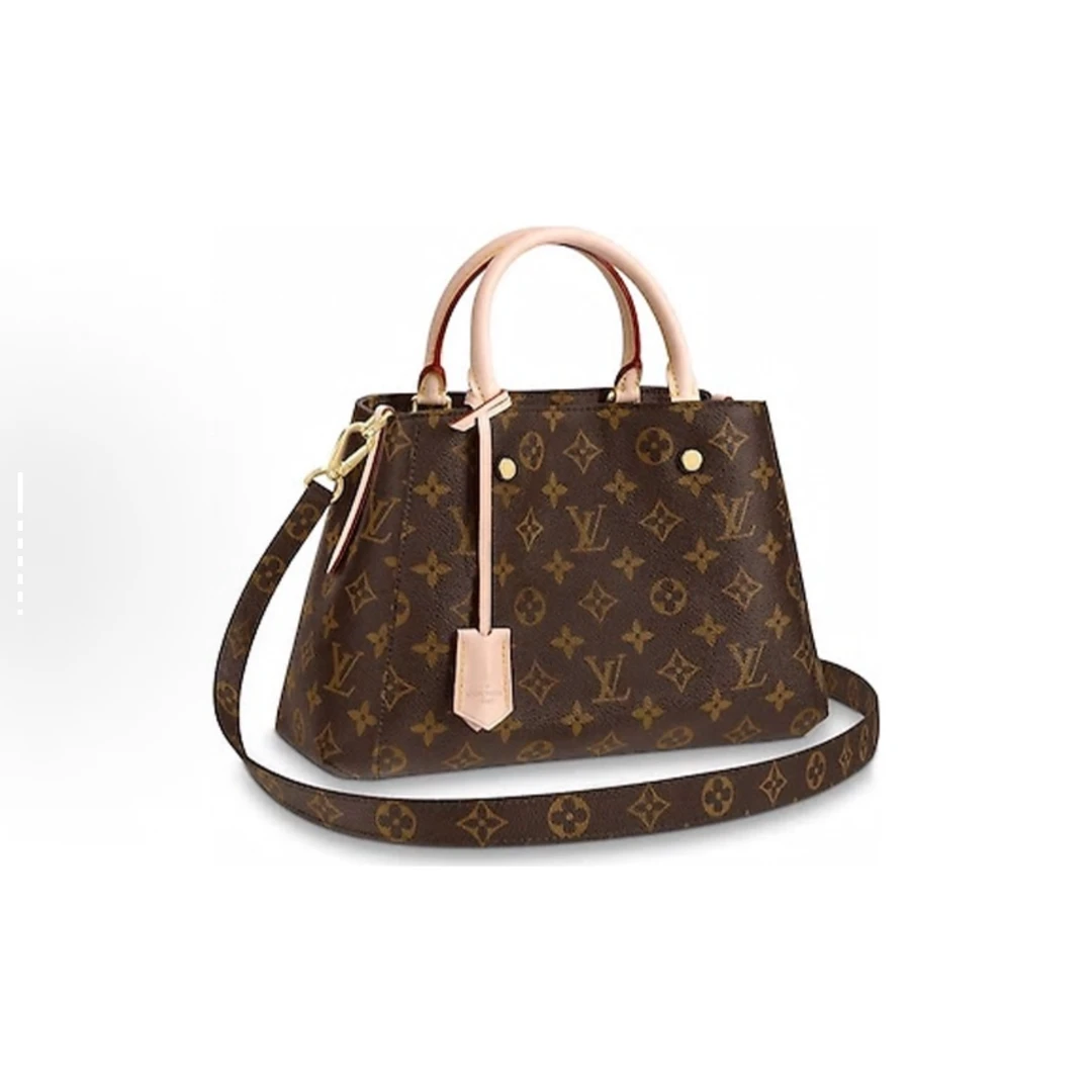 99新 LouisVuitton/路易威登 诗诗专属 LV蒙田中号单肩包THYK058