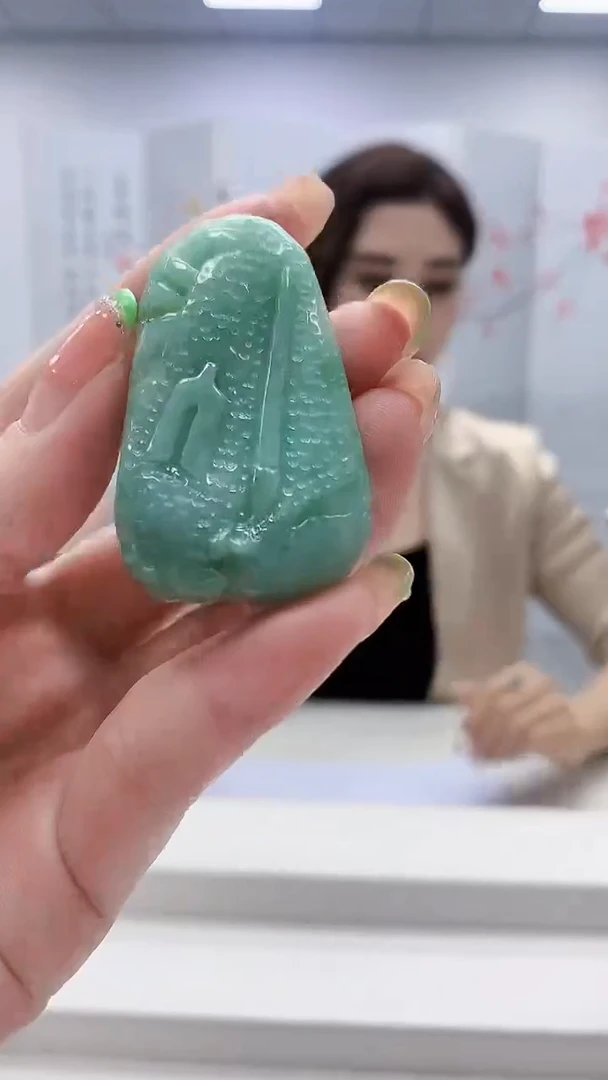 未镶嵌定制翡翠4829ry-毛货挂件91