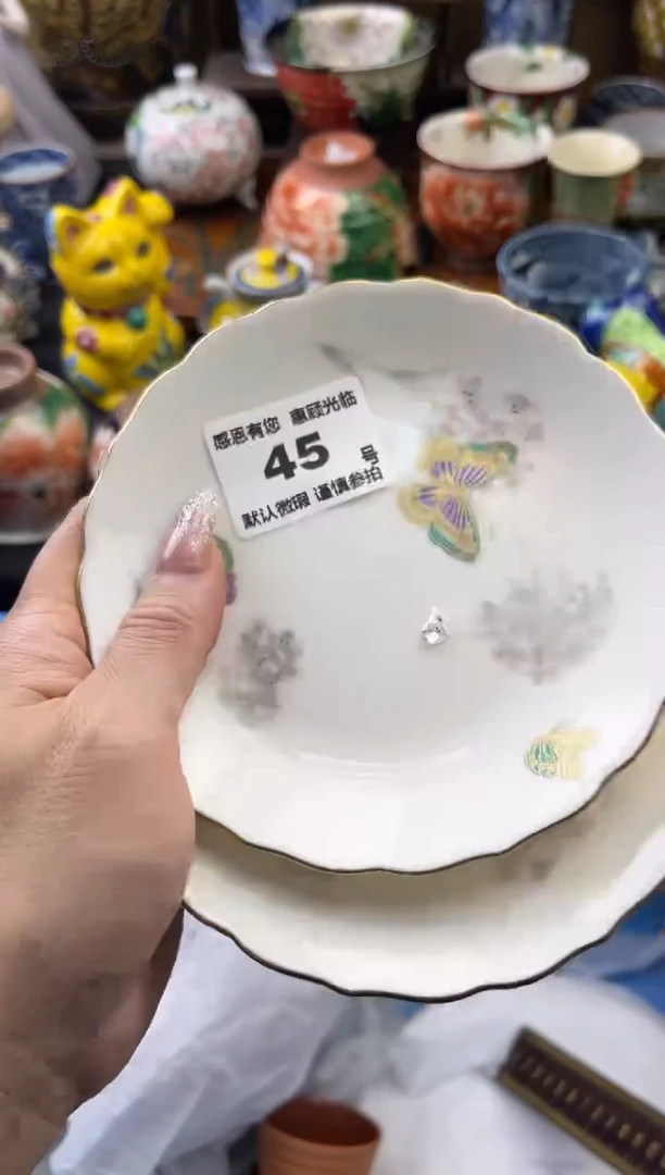 【闪购商品】瓷片45号六六工艺品瓷器