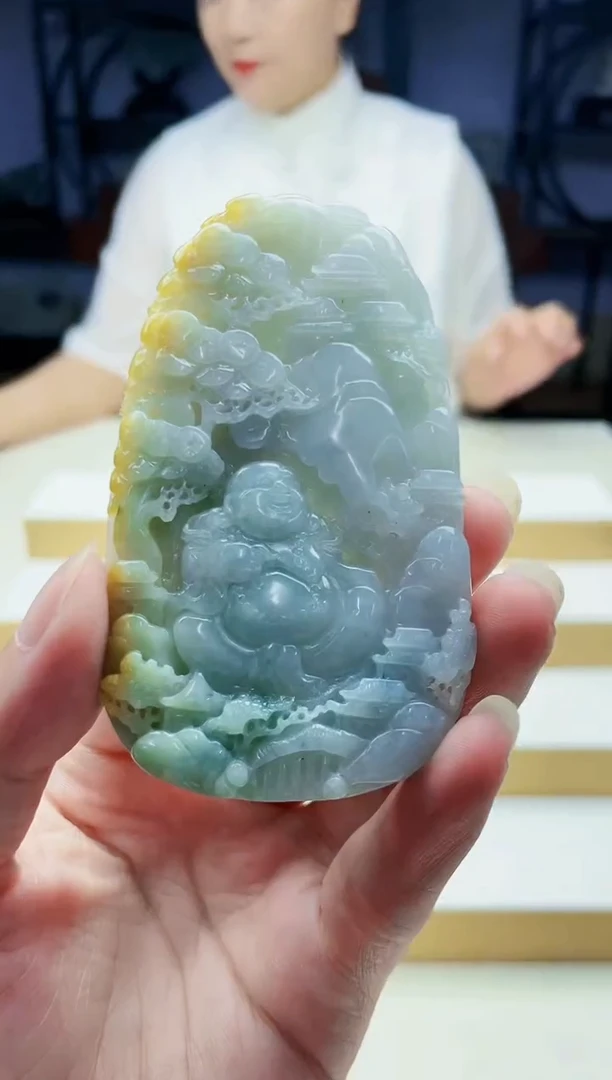 未镶嵌定制翡翠毛货09190099
