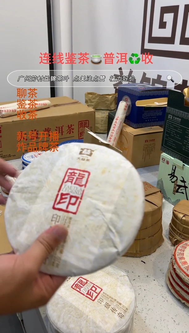 2012 龙印 普洱生茶饼