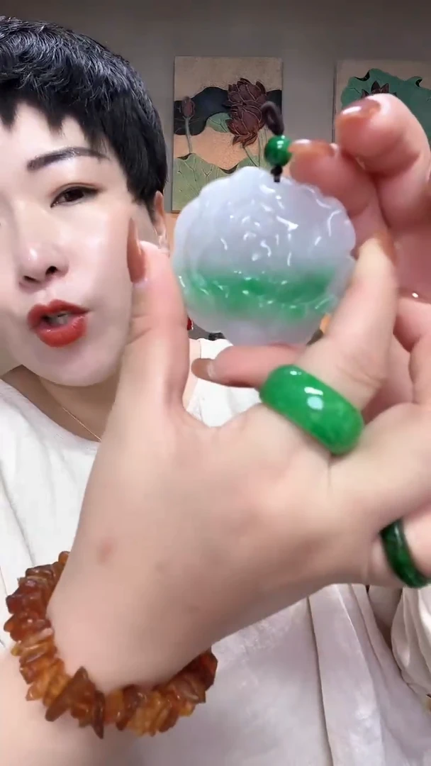 吊坠(赠链)合金翡翠815