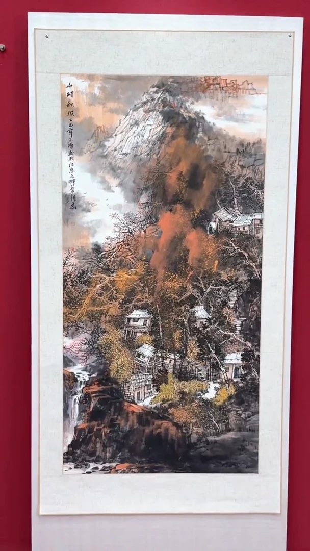 国画国画手绘山水花鸟