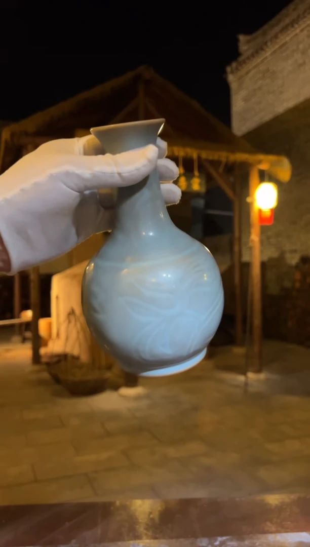 古法烧制六号鹅颈瓶