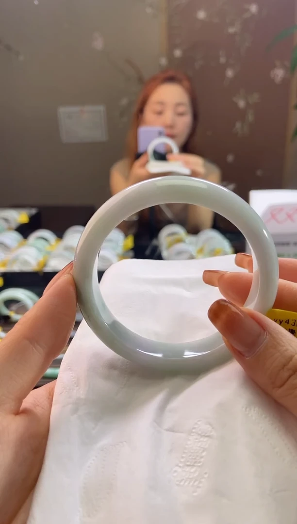 未镶嵌手镯翡翠57.1圈口t