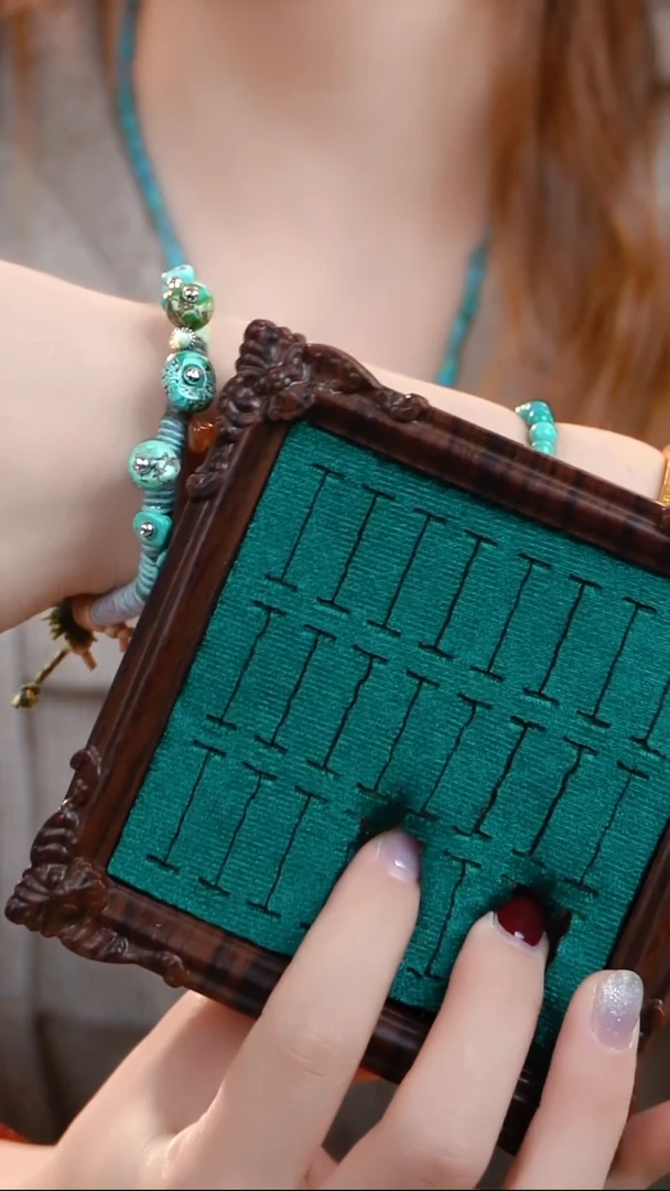 未镶嵌绿松石手串1