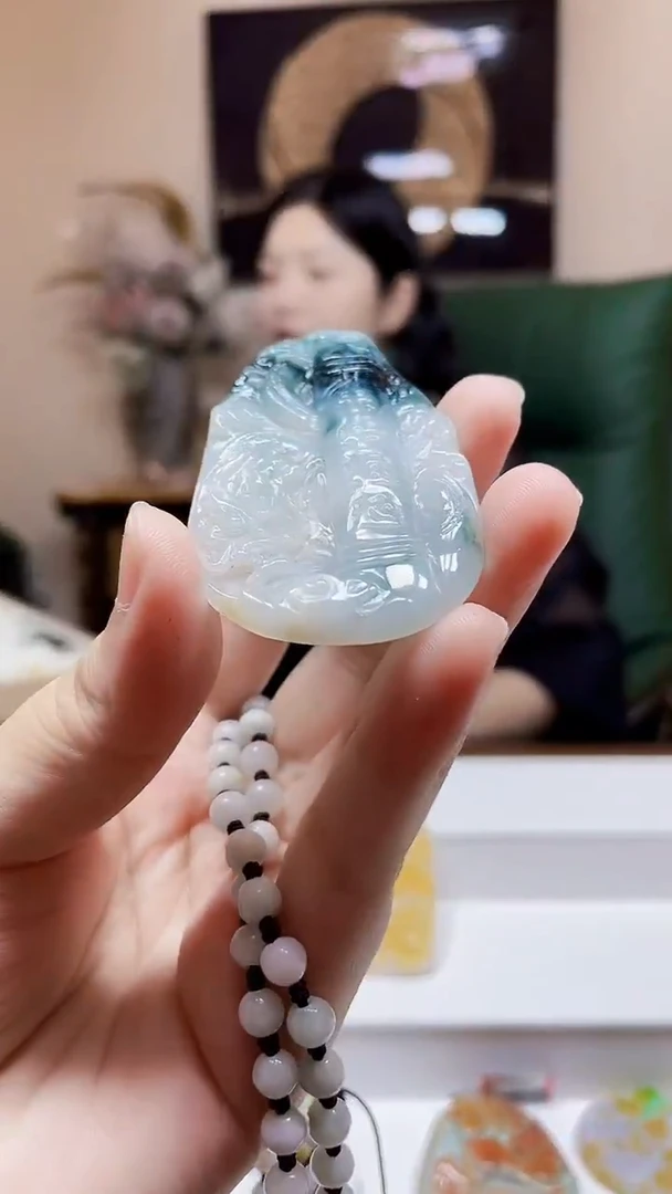 未镶嵌定制翡翠吊坠94