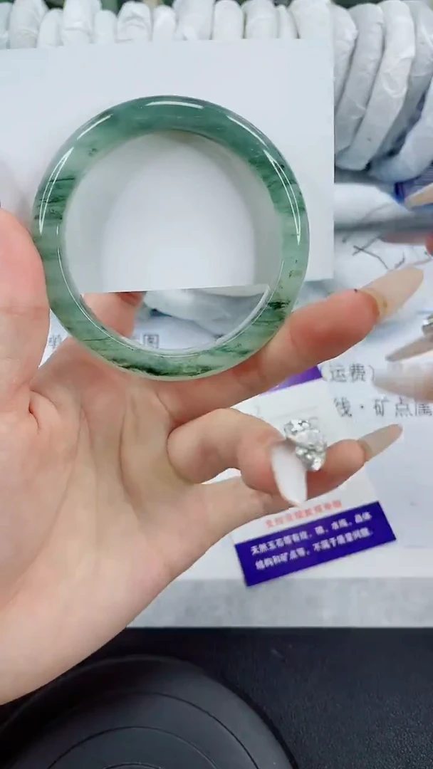 未镶嵌手镯石英质玉203-55/56