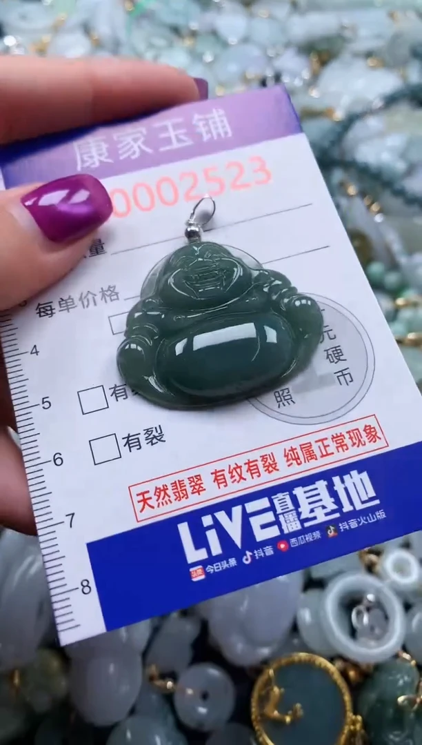 颈饰未镶嵌翡翠2523