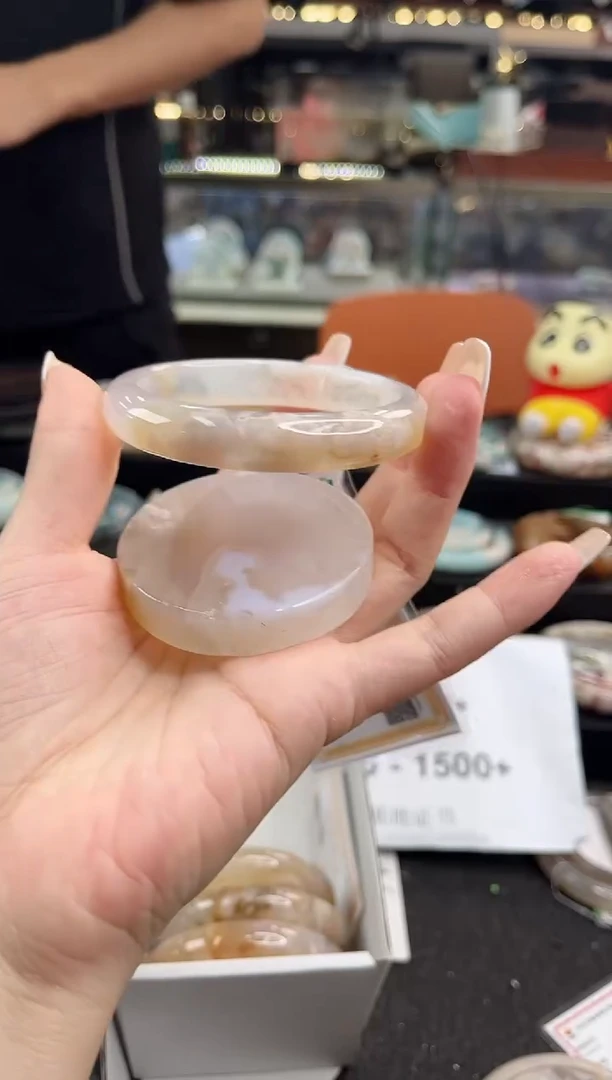未镶嵌手镯石英质玉59圈口（赠品镯心）1749366