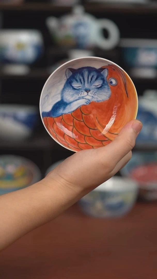 老师作品墨渊普洱杯 （微瑕福利 ）